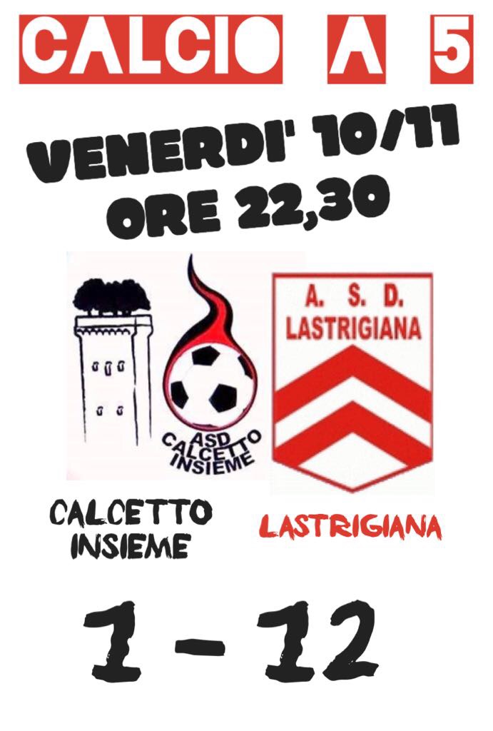 9^ GIORNATA CALCIO A 5: CHE PRIMATO SIA!